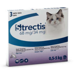 Antiparasitario en Pipetas Para Gatos Strectis