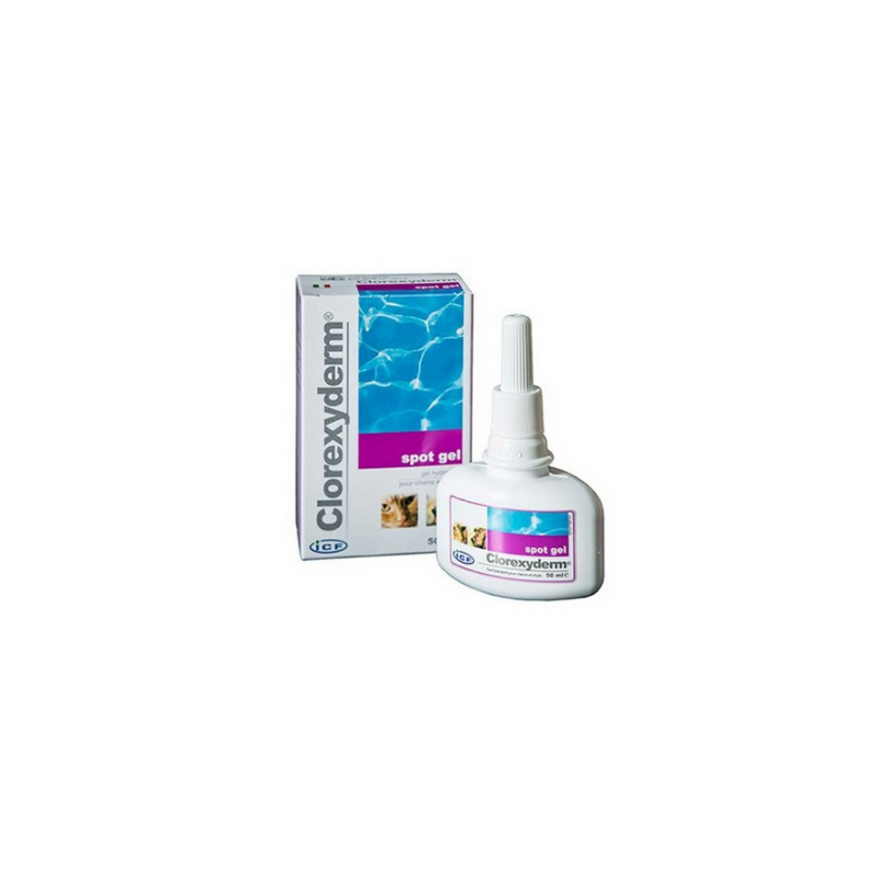 Clx Derm spot gel perros y gatos. 100 mls. Gel desinfectante