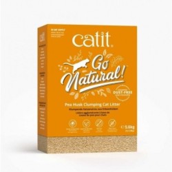 Catit Go Natural Arena Guisantes Vainilla gatos