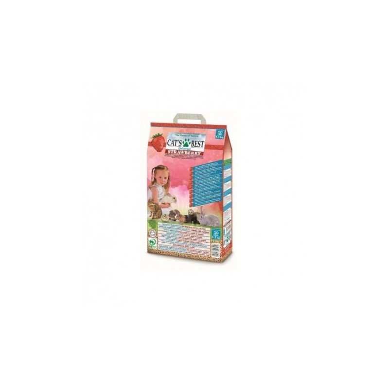 Cat's Best Aroma fresa Universal Lecho para gatos huron y roedores