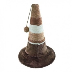 Rascador Cono Beige / Marrón para gatos