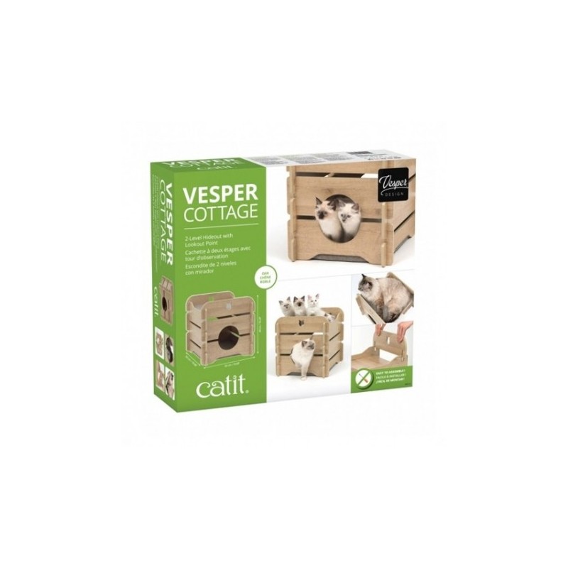 Catit Vesper Cottage Roble gatos