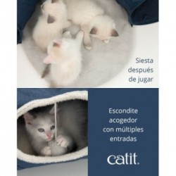 Catit Vesper T·nel con Cama 68x97x28cm gatos