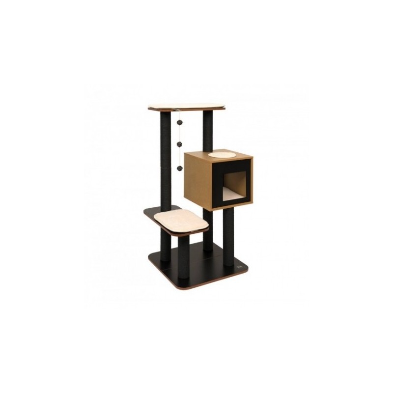 Catit Vesper High Base Negro gatos