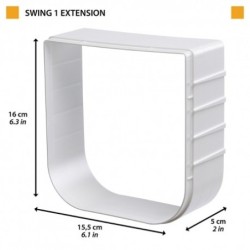 Extension Puerta para perros Swing 3 White Ferplast