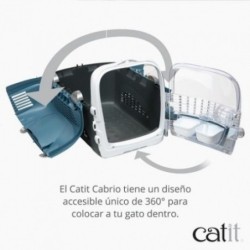 Catit Cabrio Transport Cherry gatos