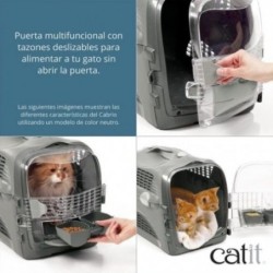 Catit Cabrio Transport Turquesa gatos