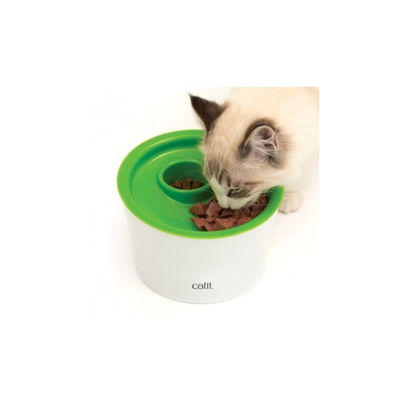 Catit Multi Feeder Comedero antiglotones gatos