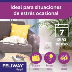 Feliway Help Antiestrés Gatos 3 Recambios