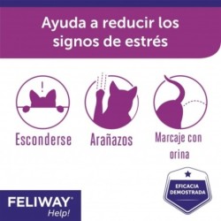 Feliway Help Antiestrés Gatos 3 Recambios