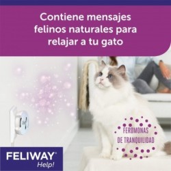 Feliway Help Antiestrés Gatos 3 Recambios