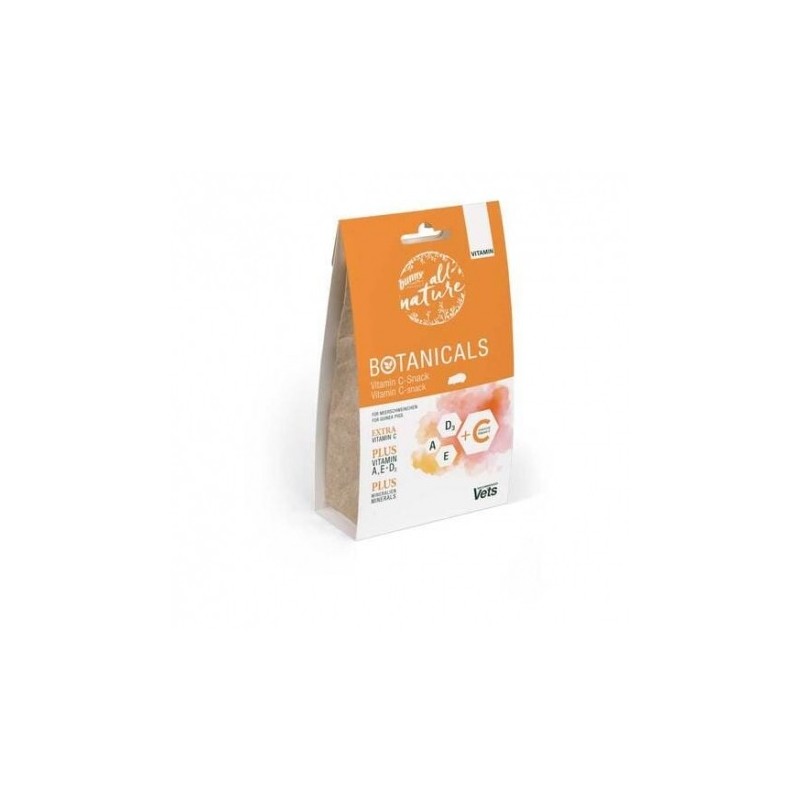 Bunny Suplemento Botanicals Vitamina C 5x150 g Para Cobayas