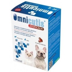 Hifarmax Omnicutis Atopicalm para perros y gatos salud de la piel y el pelo