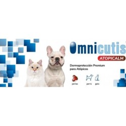 Hifarmax Omnicutis Atopicalm para perros y gatos salud de la piel y el pelo