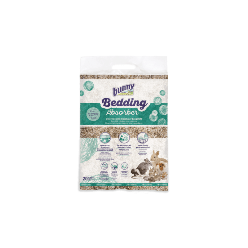 Bunny Lecho Natural Absorber 20 L Para Conejos Y Roedores