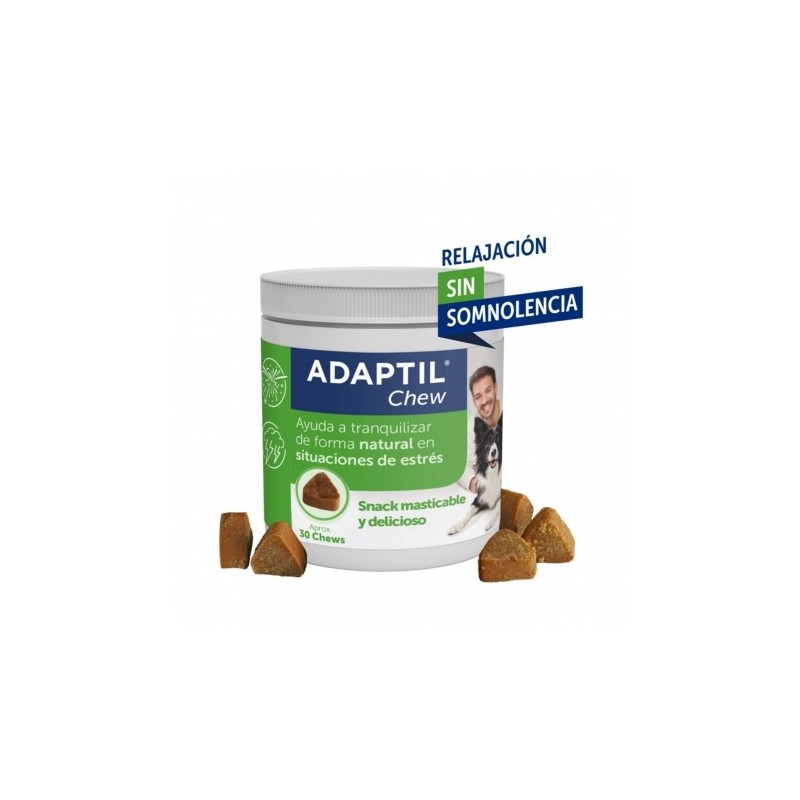 Adaptil Tranquilizante de acción rápida Dog Chew 30Uds