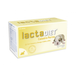 LACTADIET Calostro Leche maternizada para cachorros 40 sobres de 7.5 g