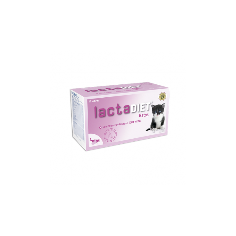 LACTADIET Leche maternizada con calostro para gatos 7.5 grs.