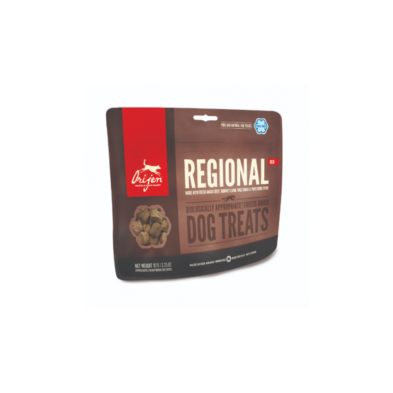 Orijen Regional Red dog treats premios para perros