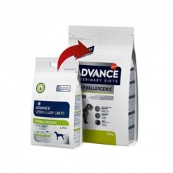 Advance hypoallergenic canine dieta para perros