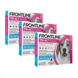 Frontline Tri-Act Pack Ahorro 18 pipetas para perros medianos (10-20KG)