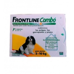 Frontline Combo 2- 10 Kg Pipetas Antiparasitaria Perro