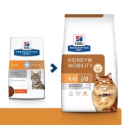 Hills PD Feline k/d + mobility dieta para gatos