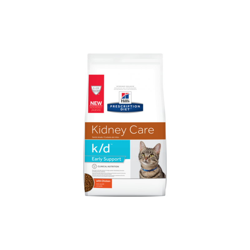 Hills PD Feline k/d Early stage dieta para gatos