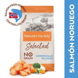 Nature's Variety Select Sterilized pienso para gatos de salmón