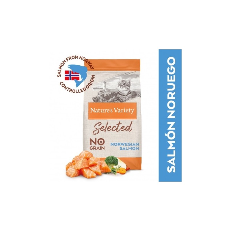 Nature's Variety Select Sterilized pienso para gatos de salmón