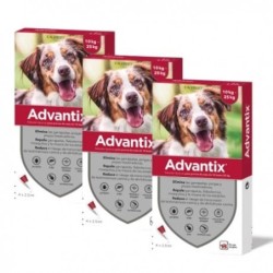 Advantix Pack Ahorro 12 pipetas para para perros medianos (10-25kg)