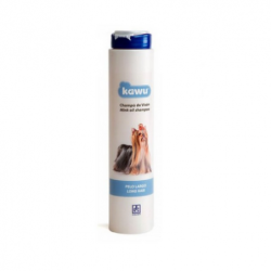 Kawu champu aceite de vison para perros y gatos de pelo largo 250mls