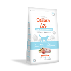 Calibra dog life junior medium breed pollo comida para perros