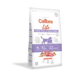 Calibra dog life junior small&medium breed cordero comida para perros