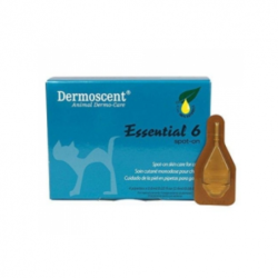 Dermoscent essential pipetas para gato cuidado de la piel 4 unidades