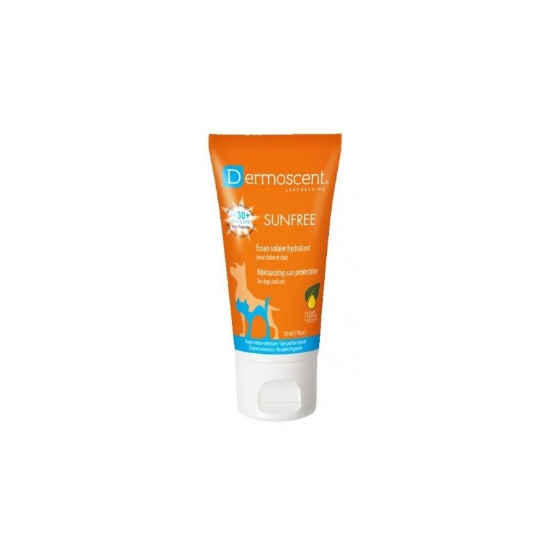 Dermoscent Sunfree Protector Solar en Crema para Perro-Gato 30 ml