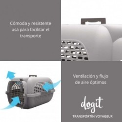 Dogit Pet Voyageur Transportin Azul perros