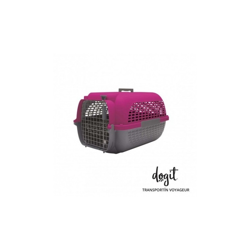 Dogit Pet Voyageur Transportin Fucsia perros