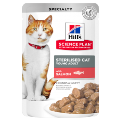 Hill's Science Plan Feline Sterilised Cat con Salmón (bolsita)