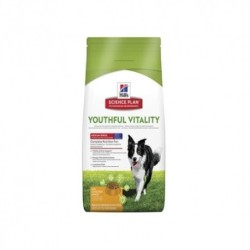 Hill's SP Canine Adult 7+ Youthful Vitality Raza Mediana con Pollo y Arroz