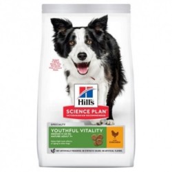 Hill's SP Canine Adult 7+ Youthful Vitality Raza Mediana con Pollo y Arroz