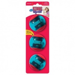 Kong Action Red Pack De Pelotas Para Perro