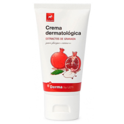 Crema dermatológica con extracto de Granada para perros.