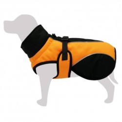 Impermeable naranja y negro Trekking para perros