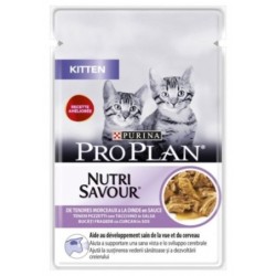 PRO PLAN Gato Kitten Pavo en Salsa 85g