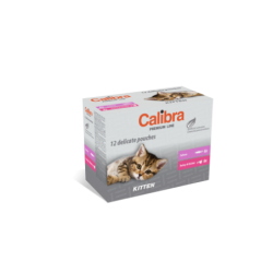 Calibra cat kitten pouch alimento húmedo multipack