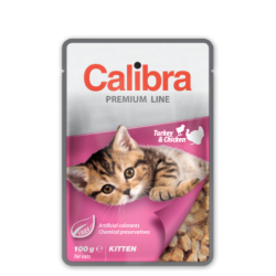 Calibra cat kitten pouch alimento húmedo pavo pollo