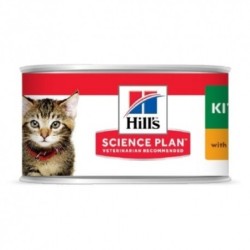 Hill's SP pienso gatos · Kitten 1st Nutrition (mousse) con Pollo y Pavo