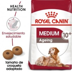 Royal Canin Medium Ageing 10+ 15kg para perros mayores de 10 años