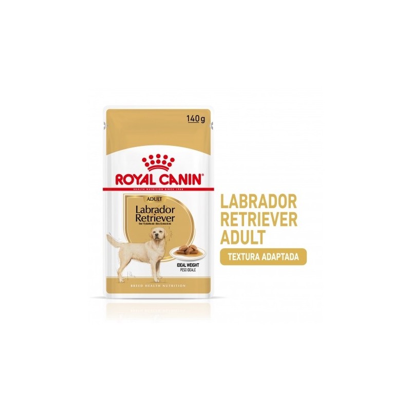 Royal Canin Labrador Retriever Comida húmeda 140 Grs.